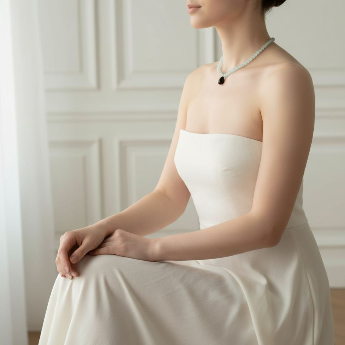 Terrasoul Opal Obsidyen Kolye