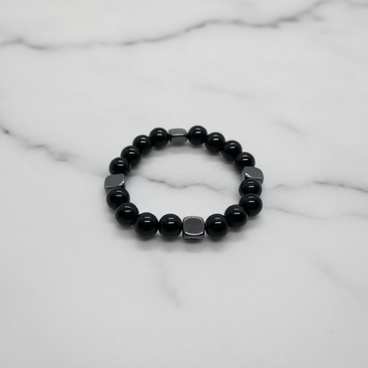 Terrasoul Hematit Onyx Bilekliği