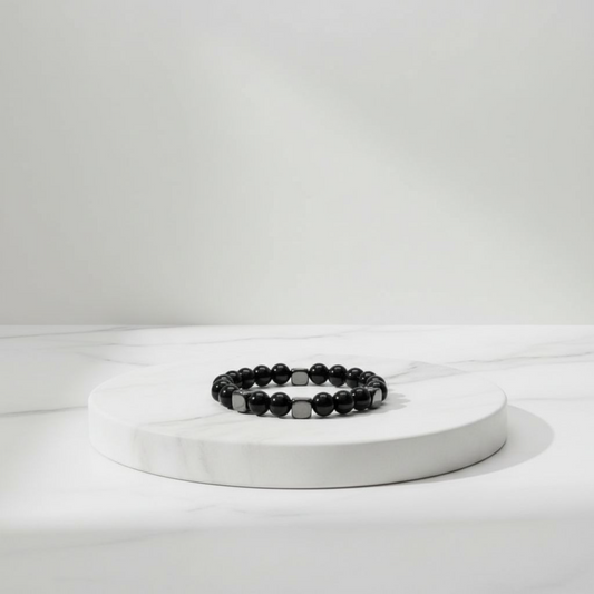 Terrasoul Hematit Onyx Bilekliği