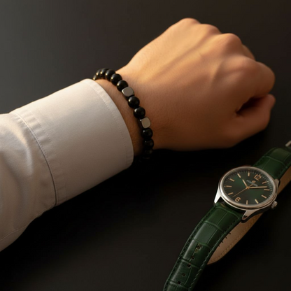 Terrasoul Hematit Onyx Bilekliği