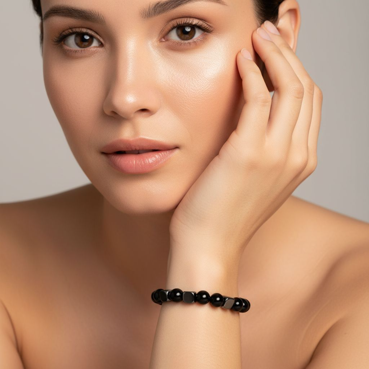 Terrasoul Hematit Onyx Bilekliği