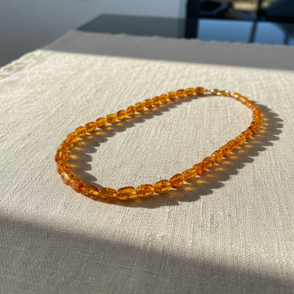 Terrasoul Circle Kehribar Kolye