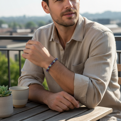 Terrasoul Ametist Aquamarin Bilekliği