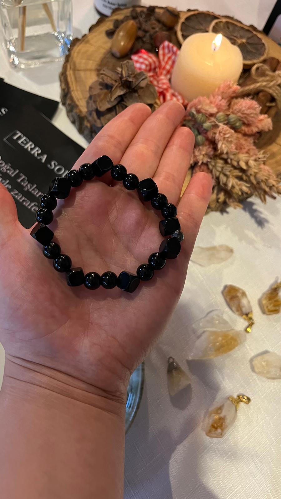 Terrasoul Onyx Cube Bileklik