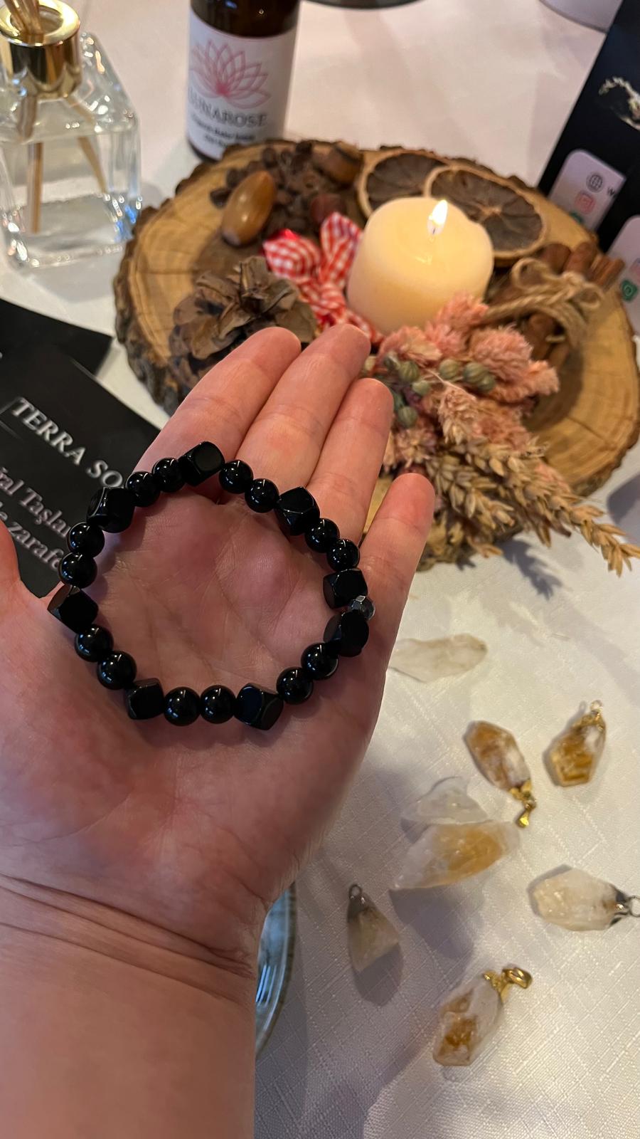 Terrasoul Onyx Cube Bileklik