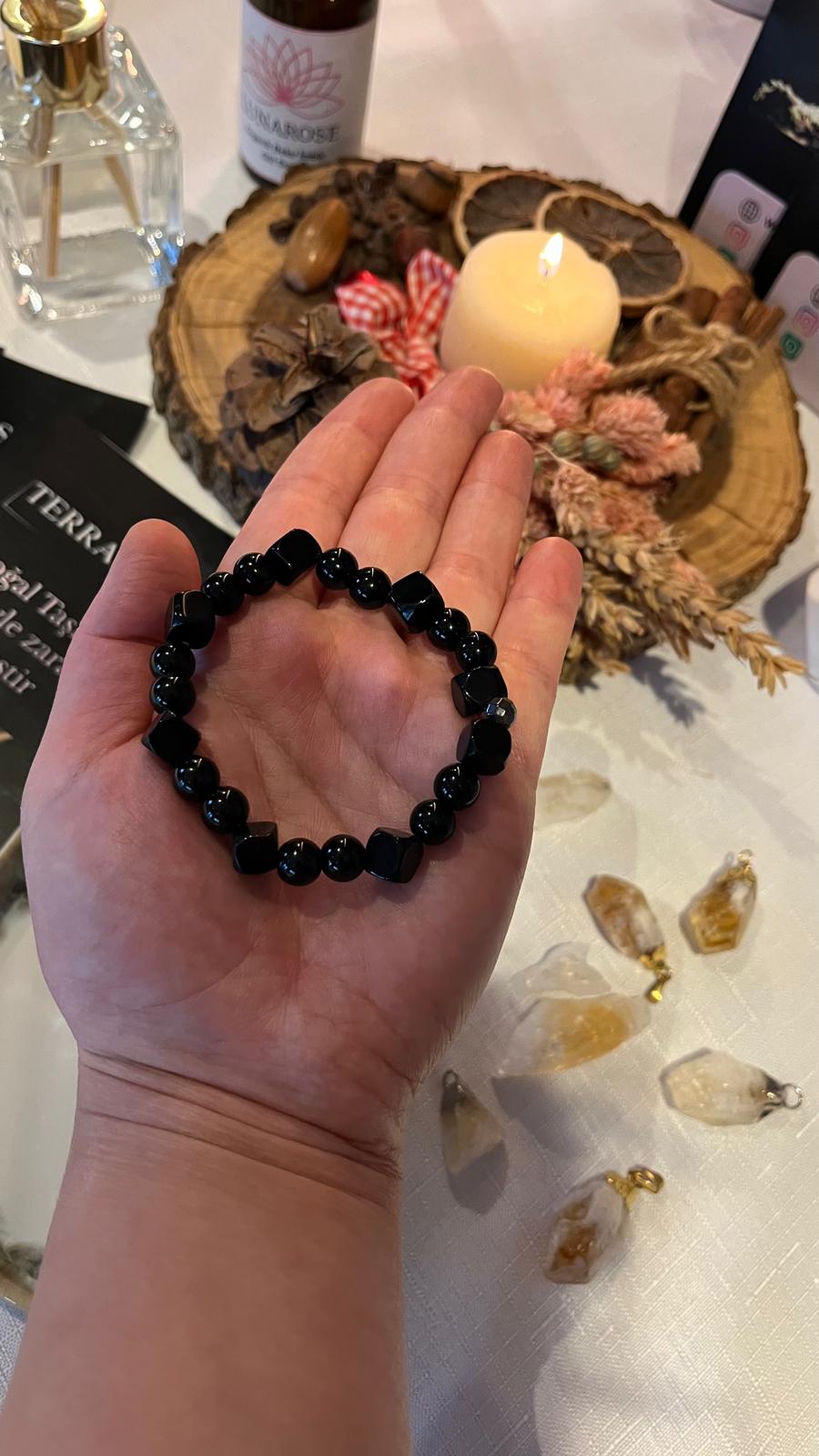 Terrasoul Onyx Cube Bileklik