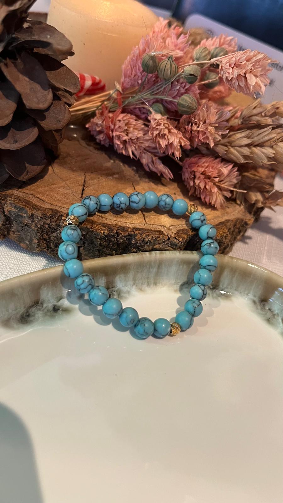 Terrasoul Turkuaz Firuze Bilekliği