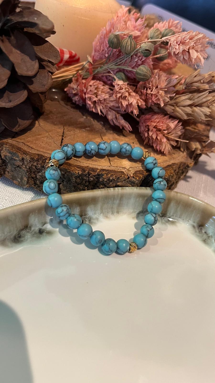 Terrasoul Turkuaz Firuze Bilekliği