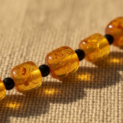 Terrasoul Circle Kehribar Kolye